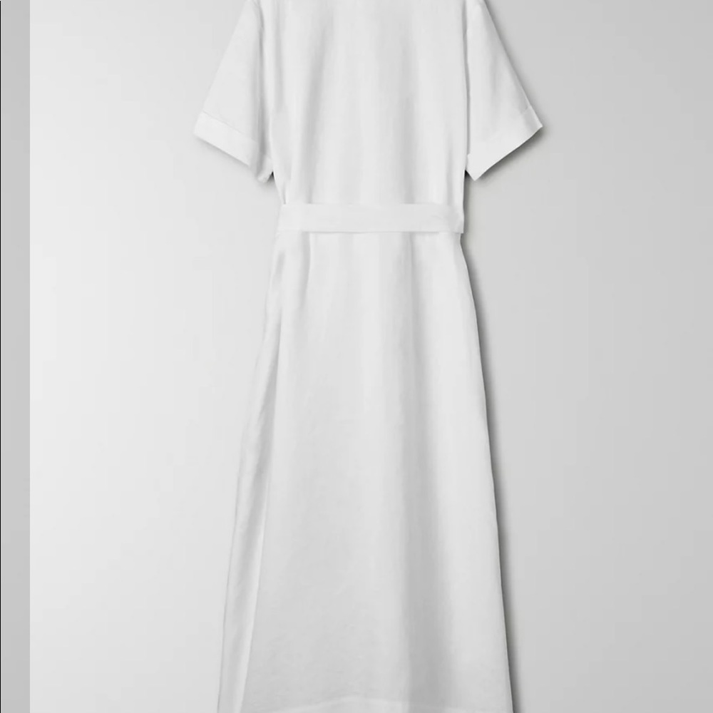 Ariztia Wilfred Eleta Linen Dress Gem